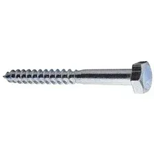 Шуруп шестигранный 6х80 мм цинк DIN 571 STARFIX 1500 штук (SM-59751-1500)