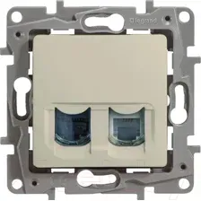 Розетка Legrand Etika 672352 (слоновая кость)