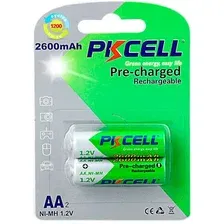 Аккумулятор PKCELL NI-MH RTU AA2600-2B