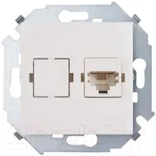 Розетка Simon 1591480-031 (слоновая кость)