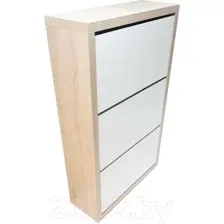 Тумба для обуви Элана 3.70 (дуб сонома/белый)