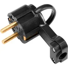 Вилка штепсельная Bylectrica В16-061 (черный)