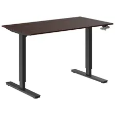 Стол Механический подъемный стол KingStyle UP Mech Black, дуб стирлинг