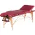 Массажный стол Calmer Bamboo Three 70, красный