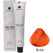 Крем-краска Adricoco Miss Adri 8.44 (100мл, светлый блонд интенсивный медный)