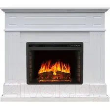 Каминокомплект Smolcom Lauritz V23 с Royal Flame Vision 23 EF LED FX (бьянко белый)