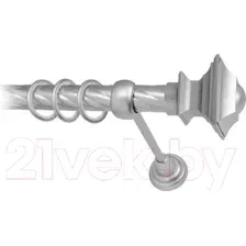 Карниз для штор Lm Decor Верди 030 1р витой 25мм (сатин, 3.2м)