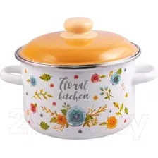 Кастрюля Appetite Floral Kitchen 6RD221M (5.5л)