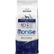 Сухой корм для собак Monge Daily Line Medium с курицей (12кг)