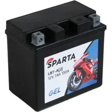 Мотоциклетный аккумулятор Sparta LB7A(J),YTZ7S (7 А·ч)