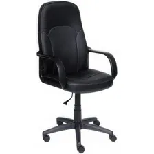Офисное кресло TetChair Parma (кожзам, черный)