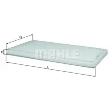 Салонный фильтр Mahle Knecht LA33
