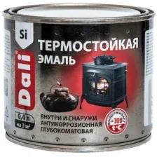 Эмаль Dali Термостойкая 0.4 л (серебро)