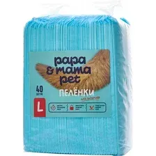 Одноразовая пеленка для животных Papa & Mama Pet EP03 (L, 40шт)