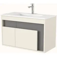 Дабер Тумба под умывальник 016 WeltWasser Deilbach 7517-80 Т16.8W.0.19 (бежевый/серый)