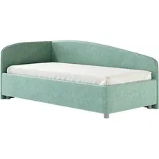 Кровать Сонум Paola L 90x200 (микровелюр селадон)
