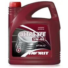 Моторное масло Favorit Ultra XFE 5W-40 4л