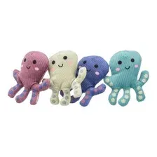 Игрушка TRIXIE для кошек, Осьминог, с кошачьей мятой, плюш, цвета в ассортименте, 10 см