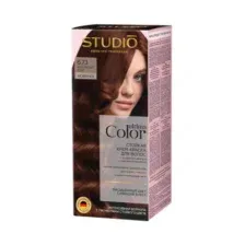 Крем-краска для волос Studio Professional Ultima Color тон 6.73 золотистый кофе