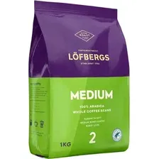 Кофе в зернах Lofbergs Medium Roast (1кг)