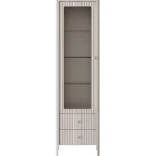Шкаф-витрина Black Red White Dalia REG1W2S (персидский жемчуг)