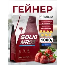 Гейнер Trec Nutrution Solid Mass клубника (1000g)