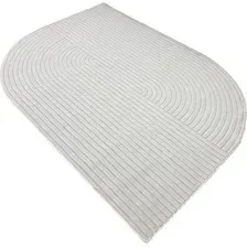 Ковер для жилой комнаты Radjab Carpet Сканди Сизаль Прямоугольник 10980A 13058RK (3x4, Cream/Cream)