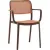 Стул Stool Group Yona с подлокотниками PP-297 (коричневый)