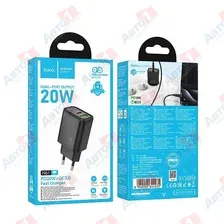 HOCO 44235 Сетевое зарядное устройство N61 PD20WQC3.0 черный