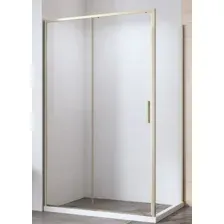 Душевой уголок Aquanet Pleasure Evo 160 AE65-160x90-GBT (золото брашированное/никель)
