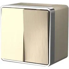Выключатель Werkel Gallant W5020210 a051045 (шампань рифленый)