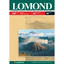 Фотобумага Lomond А3, 230 г/м, 50 л. / 0102025 (глянцевая)