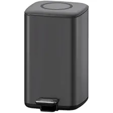 Мусорное ведро WeltWasser Wally TG 12L (серый матовый)