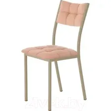 Стул AMC Comfort 3К10.7 (кожзам коралл/капучино)