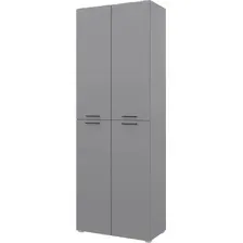 Шкаф распашной Горизонт Бонн 760 (серый графит)