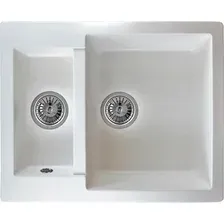 Кухонная мойка Berge BR-6150 (белый матовый)