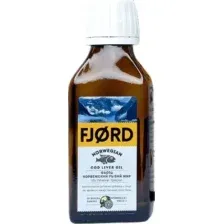 Жирные кислоты Fjord Норвежский рыбий жир из печени трески со вкусом лимона (200мл)