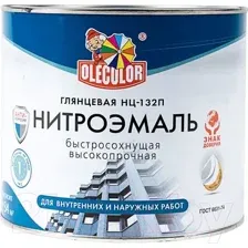 Эмаль Olecolor НЦ-132П (1.7кг, черный)