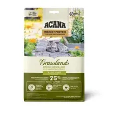 Корм ACANA Highest Protein Grasslands Cat (Утка, курица, яйца) для кошек 4,5 кг