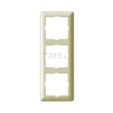 Рамка трехместная SYSTEME (SCHNEIDER) ELECTRIC W59 слоновая кость (KD-3-28)