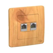 Розетка компьютерная Systeme Electric Blanca BLNIS045455