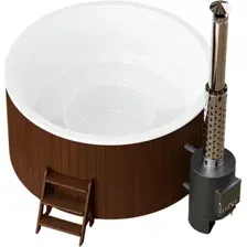 Купель PolarSpa Comfort Family термососна 220 Hot (темный, с аэромассажем и утеплением композитной чаши)