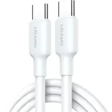 Кабель Usams U84 US-SJ614 USB Type-C - USB Type-C (2 м, белый)