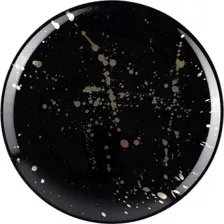 Тарелка обеденная Gipfel Splash 43201 (черный)