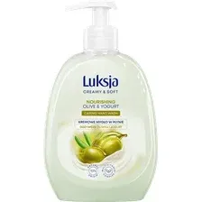 Luksja Крем-мыло жидкое Creamy С оливкой и йогуртом 500 мл