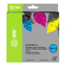 Комплект картриджей Cactus CS-CZ109-12