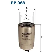 Топливный фильтр Filtron PP968