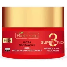  Bielenda Крем для лица Super Trio Retinol+Vit C+Kolagen 60+ день/ночь 50 мл