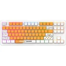 Клавиатура Red Square Gooseboard g3ms Aquamarine RSQ-20066 (желтый)