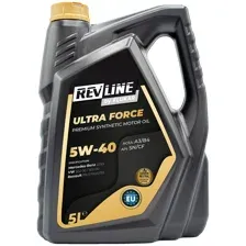 Моторное масло Revline Ultra Force Synthetic 5W-40 5л